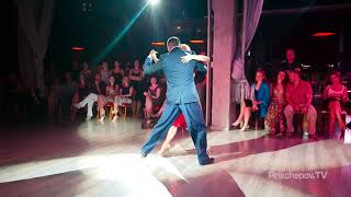 Hernan Che and Ekaterina Koptelova, 3-4, Milonga "Ideal" Planetango 03.08.2018