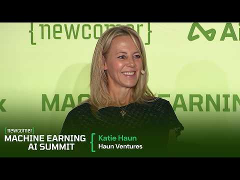 Katie Haun (Haun Ventures) at the Machine Earning AI Summit
