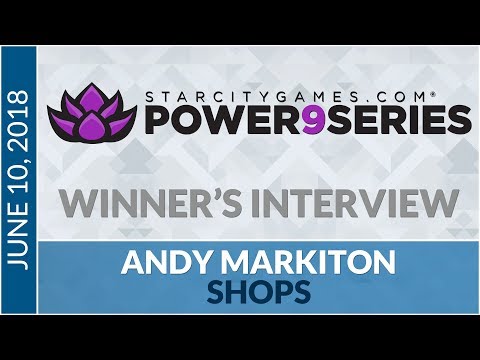 SCGCON - Power 9 Series - Winners Interview with Andy Markiton [Vintage]