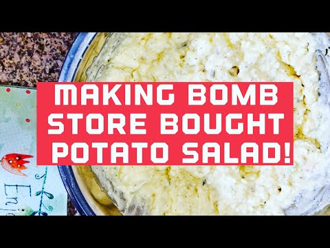 Jazzed Up Store Bought Potato Salad. #BestPotatoSalad