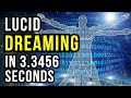 How To Lucid Dream Tonight In 2.5 Seconds *UPDATED MILD Tutorial*