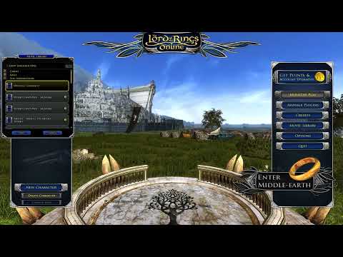 Lotro Character Select Before the Shadow OST