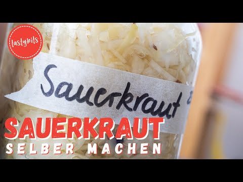 So kannst Du Sauerkraut selber machen ... | Anleitung für selbst gemachtes Sauerkraut