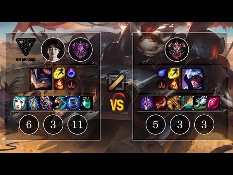 OMG icon Rumble vs Talon Mid - KR Master Patch 10.11