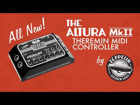 Altura MkII Theremin MIDI Controller / Arpeggiator - Ready-to-Use image 6