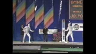 Master mondiale di fioretto Roma 1988 Palazzo dei Congressi