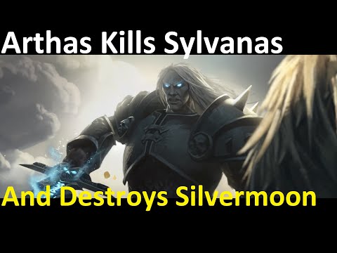 Arthas kills Sylvanas and Turns her Into a Banshee | The Fall of Silvermoon