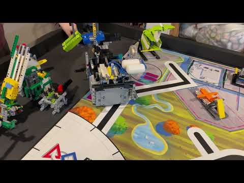 FLL Cargo Connect 2021:  580 points, 3 launches, 2 minutes 29 seconds.