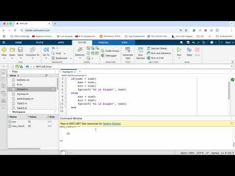 Matlab Return