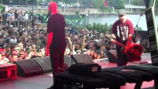 Echo Beach Back Stage June 6th 2013 Transplants American Guns