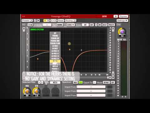 Voxengo Gliss EQ   Complete walkthrough