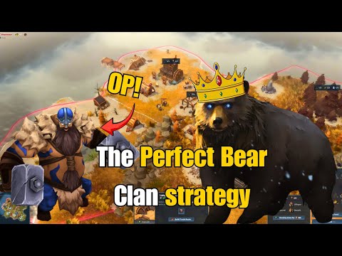 Perfect Bear clan strategy in 1v1 Ranked Northgard!