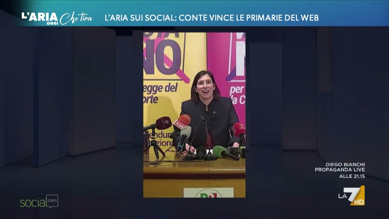 Giuseppe Conte vince le Primarie sul web