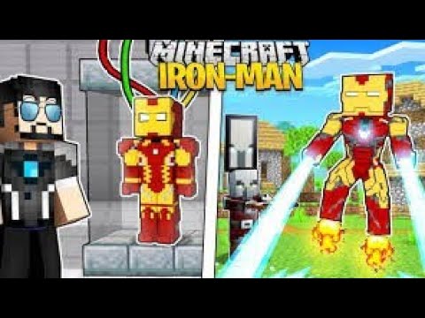 100 Days as Iron Man in Minecraft