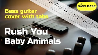 Baby Animals - Rush You - Bass cover with tabs