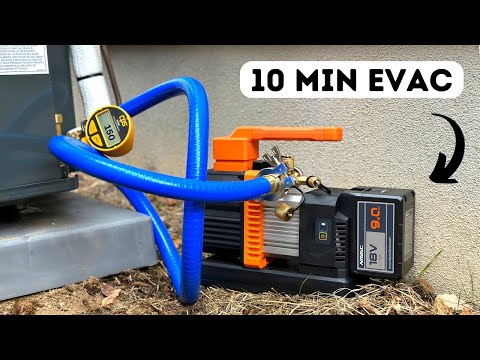 How To Pull A Vacuum In Less Than 10 Minutes   - The BEST Way-