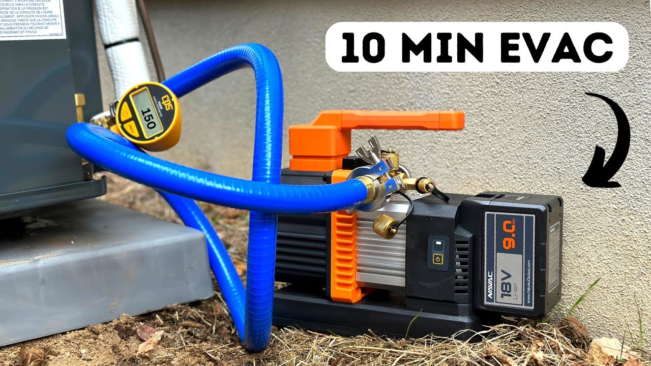 How To Pull A Vacuum In Less Than 10 Minutes   - The BEST Way-