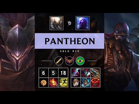 Pantheon Mid vs Ryze - BR Grandmaster Patch 25.19