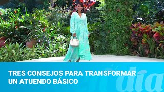 Tres consejos para transformar un atuendo básico