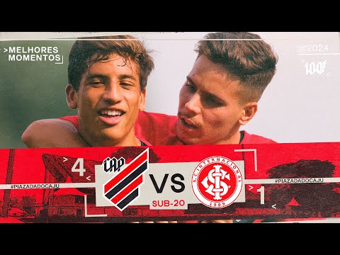 Athletico Paranaense 4x1 Internacional - Brasileiro Sub-20 2024 | MELHORES MOMENTOS