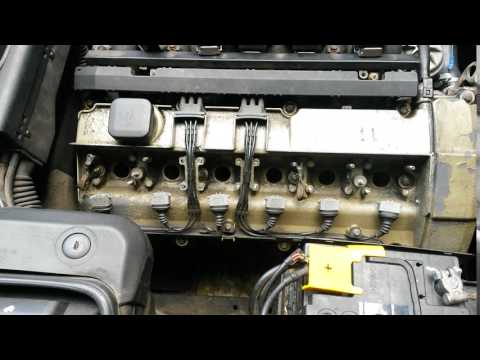 BMW e34 Zylinderkopfdichtung defekt Wasser im Zylinder