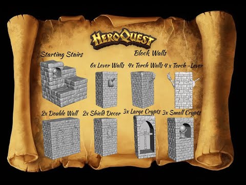 HQ Block Square Walls 3D Upgrades