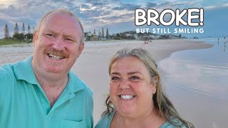 From Full-time Travellers to Broke Nomads: Journey Home to the Gold Coast! 🌍💸