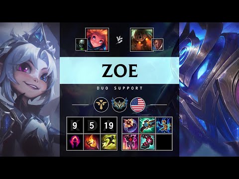Zoe Support vs Nautilus - NA Challenger Patch 25.18