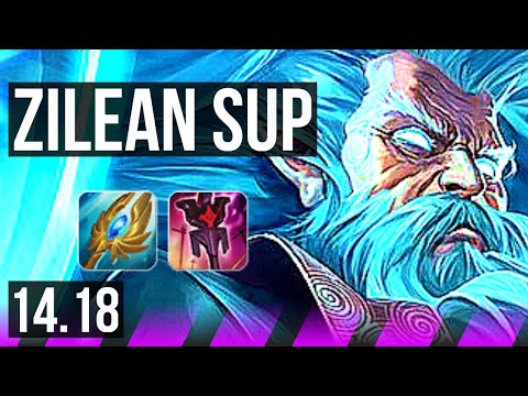 ZILEAN & Ezreal vs RELL & Miss Fortune (SUP) | 4/3/17, 500+ games | EUW Challenger | 14.18