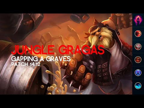 Gragas vs Graves I 14.12 Jungle Matchup I Emerald 2
