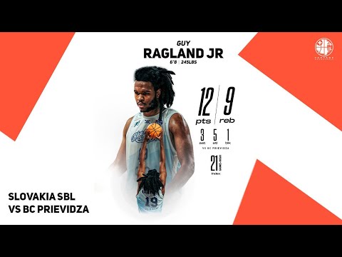vs EUROPE CUP SIDE (BC Prievidza): GUY RAGLAND  --  12PTS  9REB  5STL