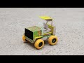 Make Tractor With Matchbox