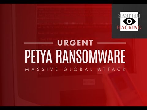 'Petya' ransomware attack: what is it and how can it be stopped?