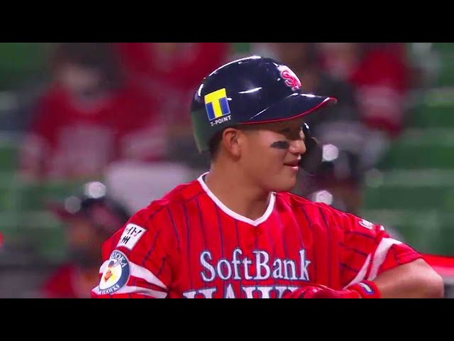 【3回裏】ホークス・野村 レフト方向へ2点タイムリーヒットを放つ!! 2021/7/12 H-E
