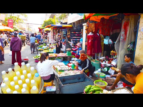 Samaki Market - Street Food Tour Around Phnom Penh Market