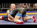 U15 Elsa Nordvall SWE Vs Tereza Tkachyshyn UKR 50kg Women Girls Youth Wrestling B Cam Man
