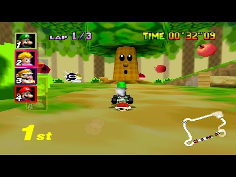 Mario Kart 64 - Amped Up 2.99 // Flower Cup 150cc | Walkthrough