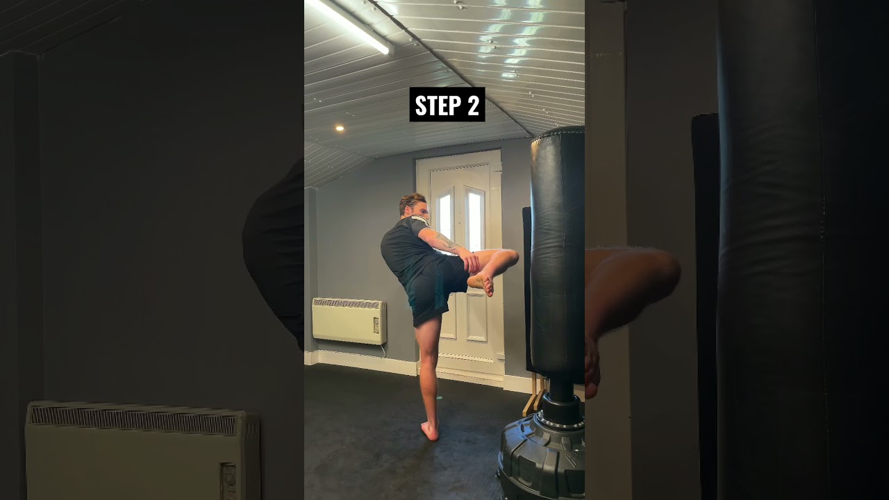 Roundhouse Kick | Step By Step Tutorial #shorts
