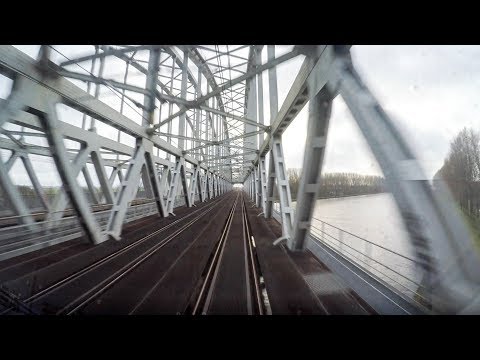 Train Cab Ride NL / Amsterdam – Hilversum – Amersfoort Vathorst / SLT Sprinter / Jan 2018