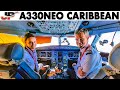 Air Belgium A330neo Cockpit Brussels To Punta Cana Curaçao
