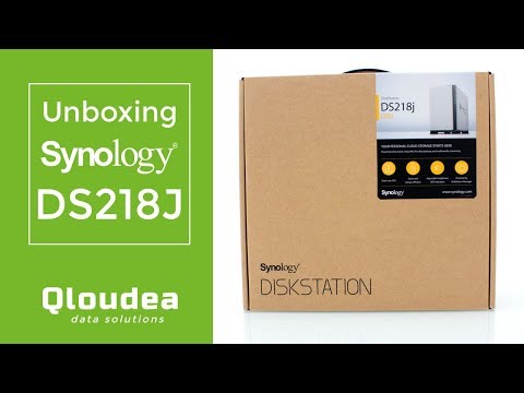 Unboxing Synology DS218J