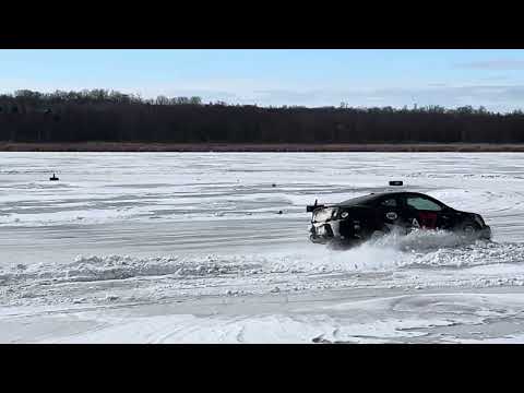 Ice Racing At the Lakeview Bar And Campground, Montello Wi. 2026.