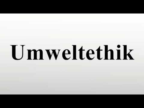 Umweltethik
