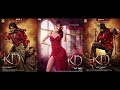 Norahfatehi KD The Devil Action Prince Dhruva Sarja Prem S KVN Productions