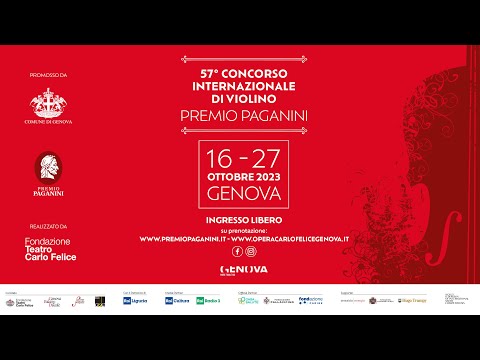 57° Premio Paganini - Finale 25 ottobre 2023