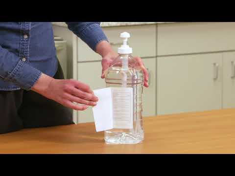 The Proper Way to Use Hand Sanitizer