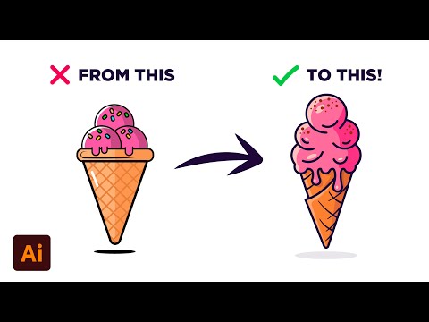 How to Duplicate Objects Around a Circle Adobe Illustrator Tips Tricks EP 1