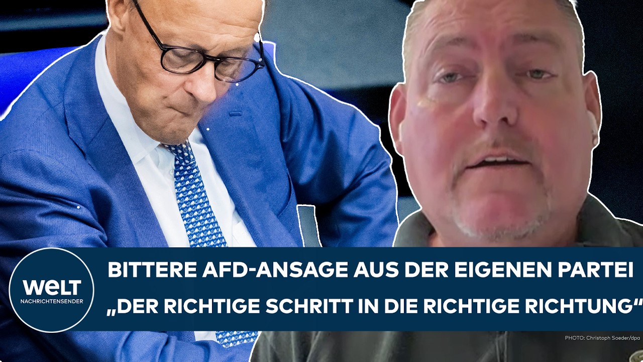 AFD-ANSAGE AUS CDU: Friedrich Merz unter Strom! "Der richtige Schritt in die richtige Richtung!"