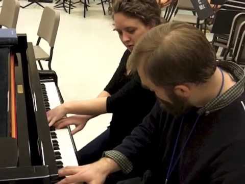 Piano improvised duet #1 - Evan Mazunik