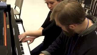 Piano improvised duet #1 - Evan Mazunik